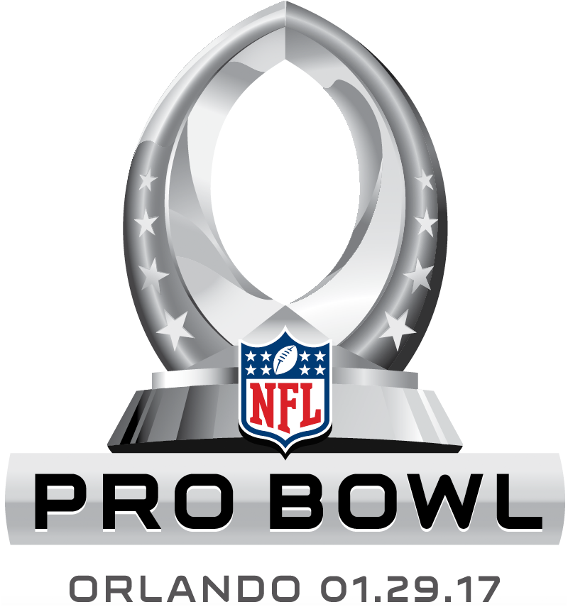 Pro Bowl 2017 Primary Logo iron on transfers for T-shirts